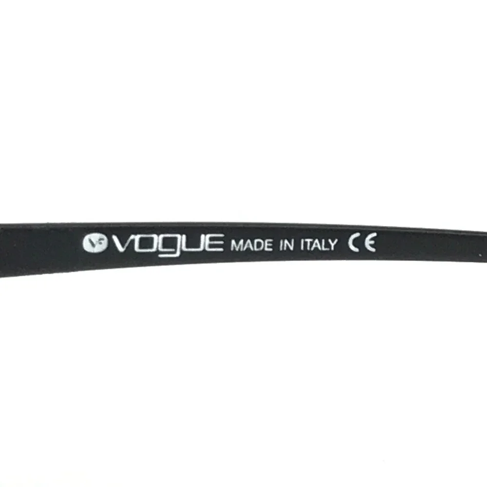 Vogue Sunglasses VO3431-S 352-S/6 Black Square Frames with Green Lenses